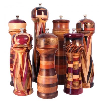 Handcrafted Wood Salt Grinders & Pepper Mills | Made In Michigan